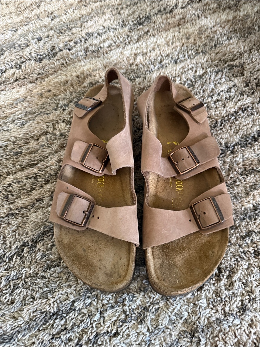 Birkenstock Sandals in Light Brown Men’s size 12